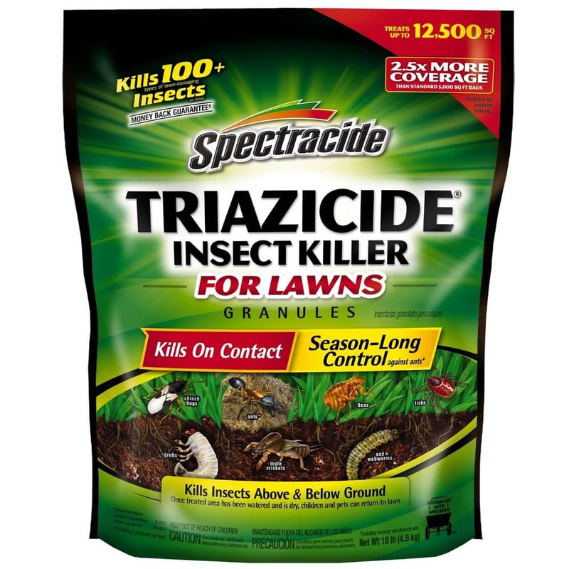 Spectracide Triazicide for Lawns Insect Killer Granules 10 lb Spectracide Triazicide for Lawns Insect Killer Granules 10 lb