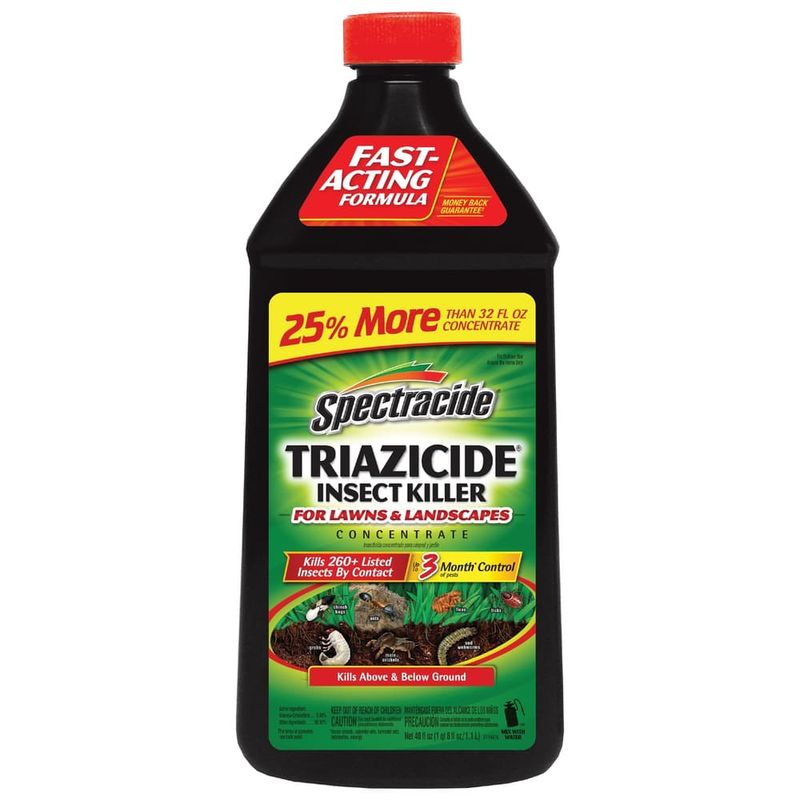 Spectracide Triazicide Insect Killer Liquid Concentrate 40 oz Spectracide Triazicide Insect Killer Liquid Concentrate 40 oz