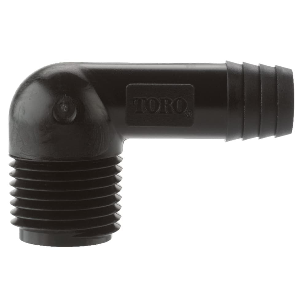 Toro Funny Pipe 3/8 in. D X 1.25 in. L Male Elbow Connector