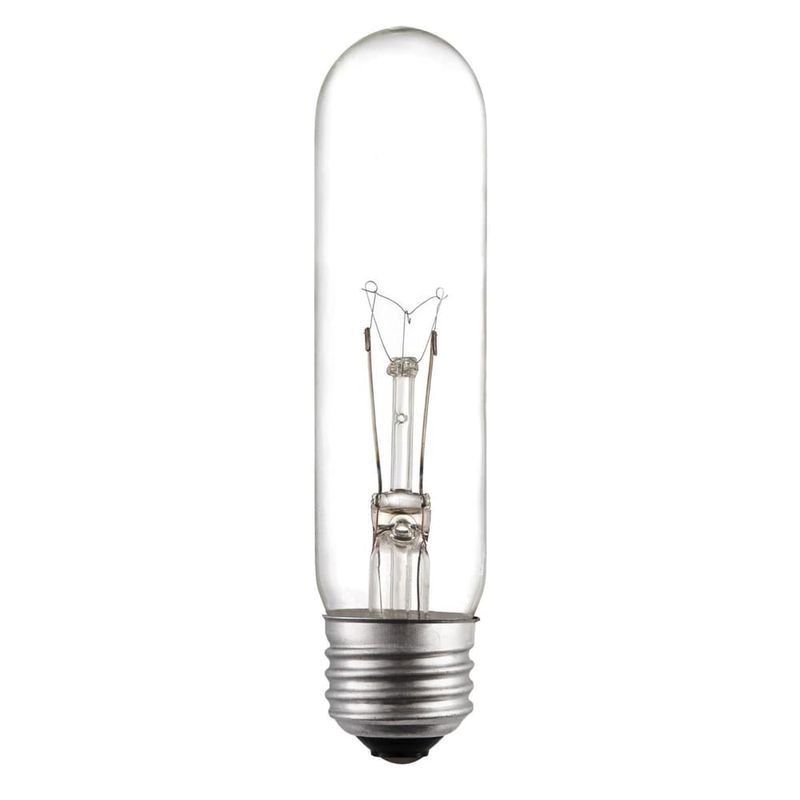 Westinghouse 25 W T10 Tubular Incandescent Bulb E26 (Medium) White 1 pk