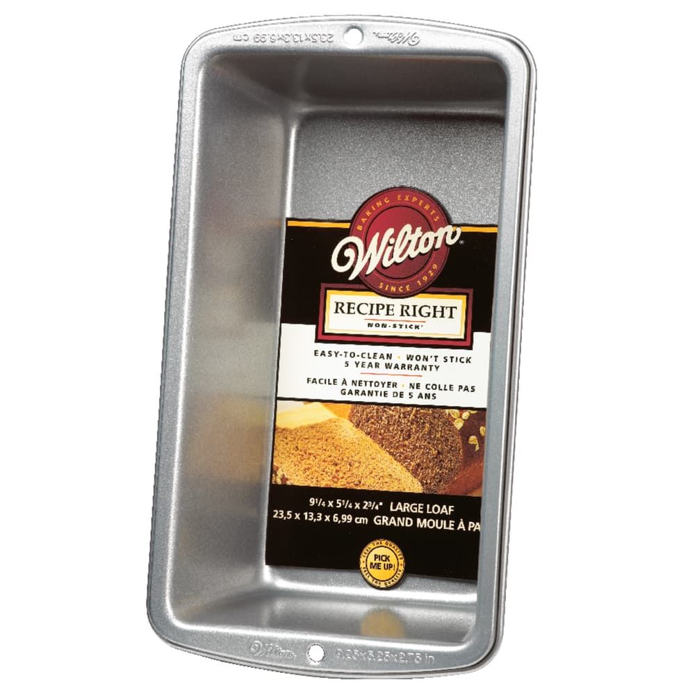 Wilton 5-1/4 in. W X 9-1/4 in. L Loaf Pan Silver 1