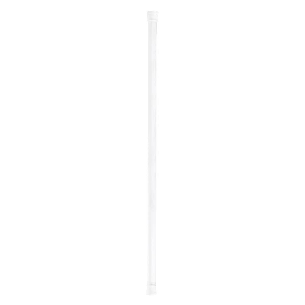 Zenna Home Shower Tension Rod 60 in. L White