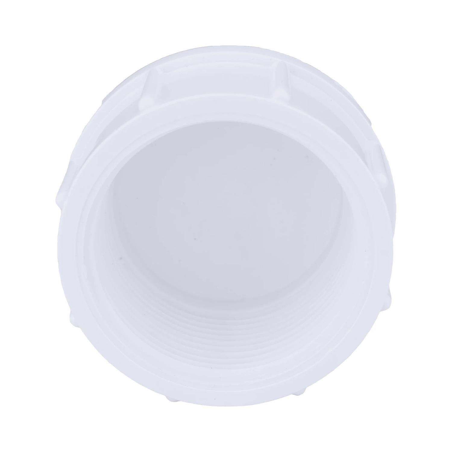 Charlotte Pipe Schedule 40 1-1/4 in. FPT X 1-1/4 in. D FPT PVC Cap 1 pk