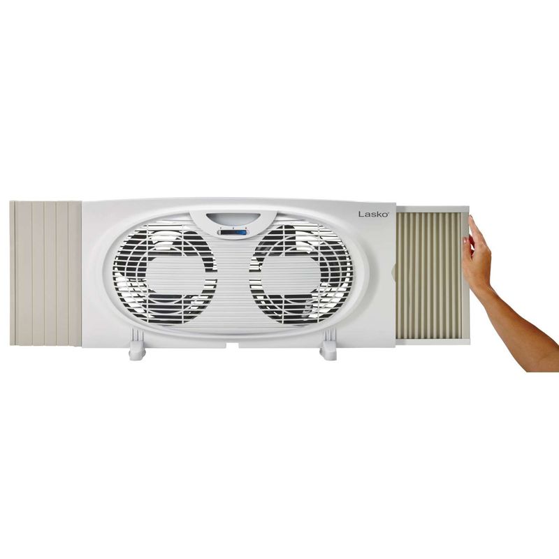 Lasko 10.15 in. H 2 speed Twin Window Fan Lasko 10.15 in. H 2 speed Twin Window Fan