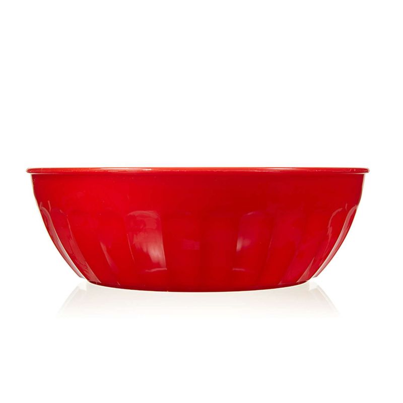 Arrow Home Products 16 oz Assorted Plastic Round Bowl 5-1/2 in. D 4 pk