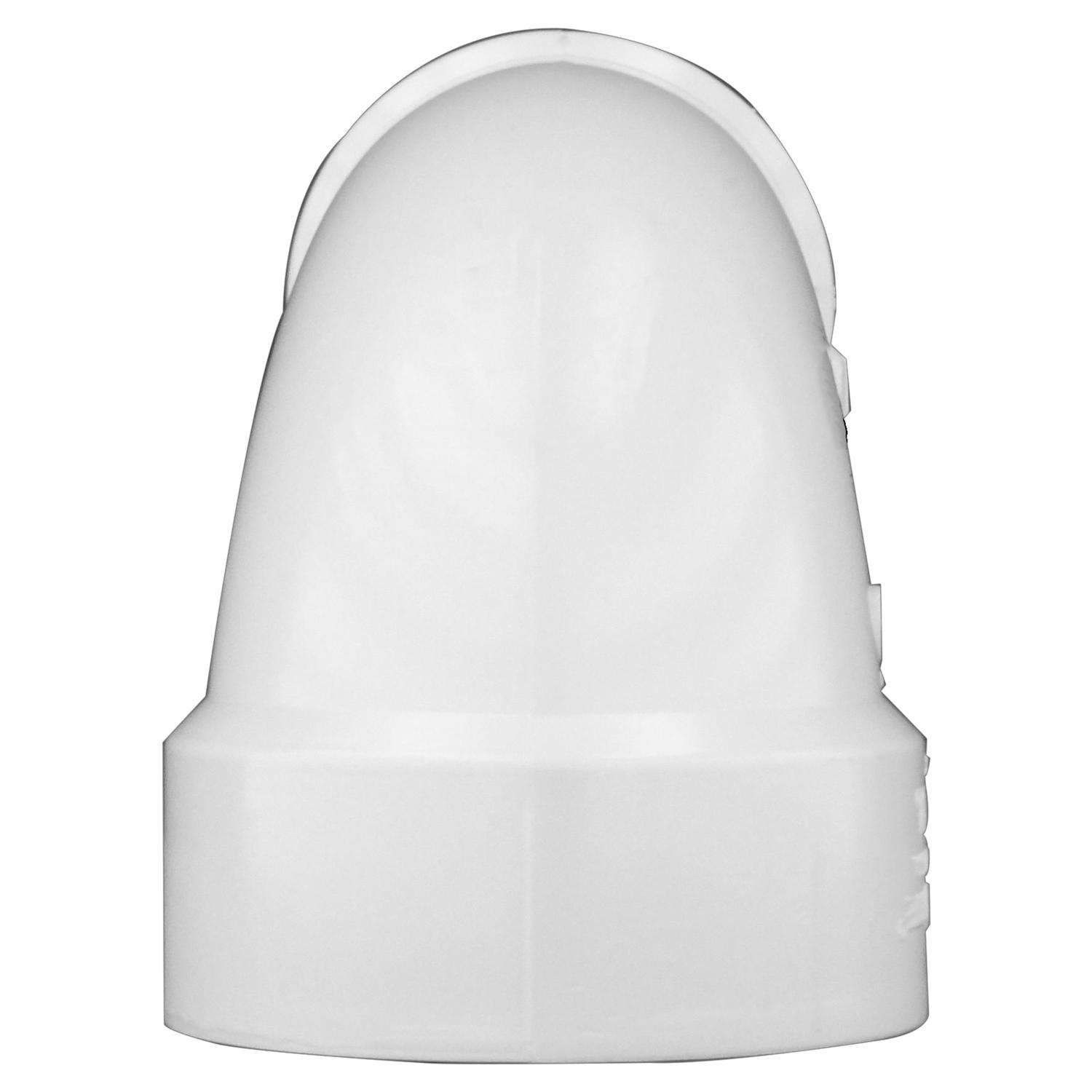 Charlotte Pipe 4 in. Hub X 3 in. D Hub PVC Elbow 1 pk