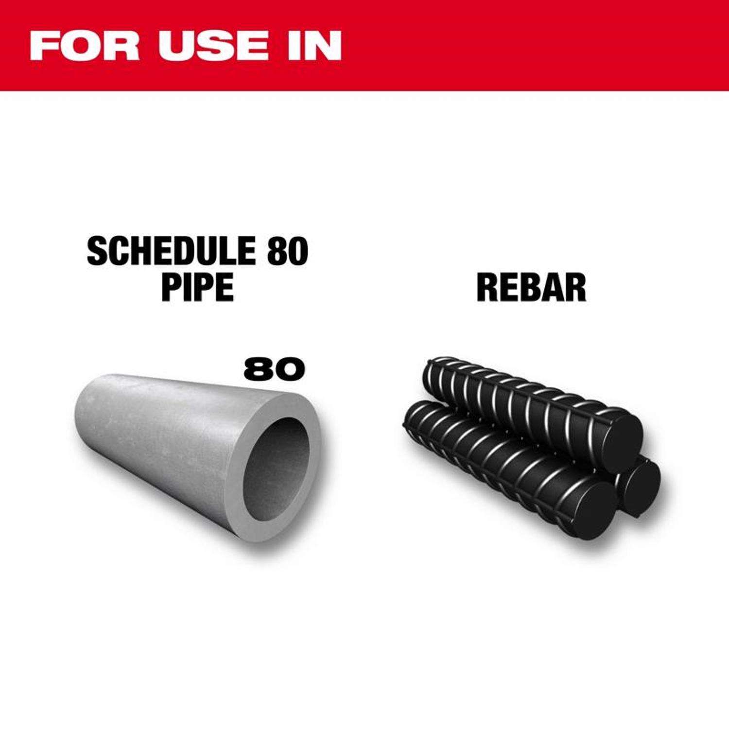 Milwaukee The Torch 9 in. Bi-Metal Reciprocating Saw Blade 10 TPI 5 pk