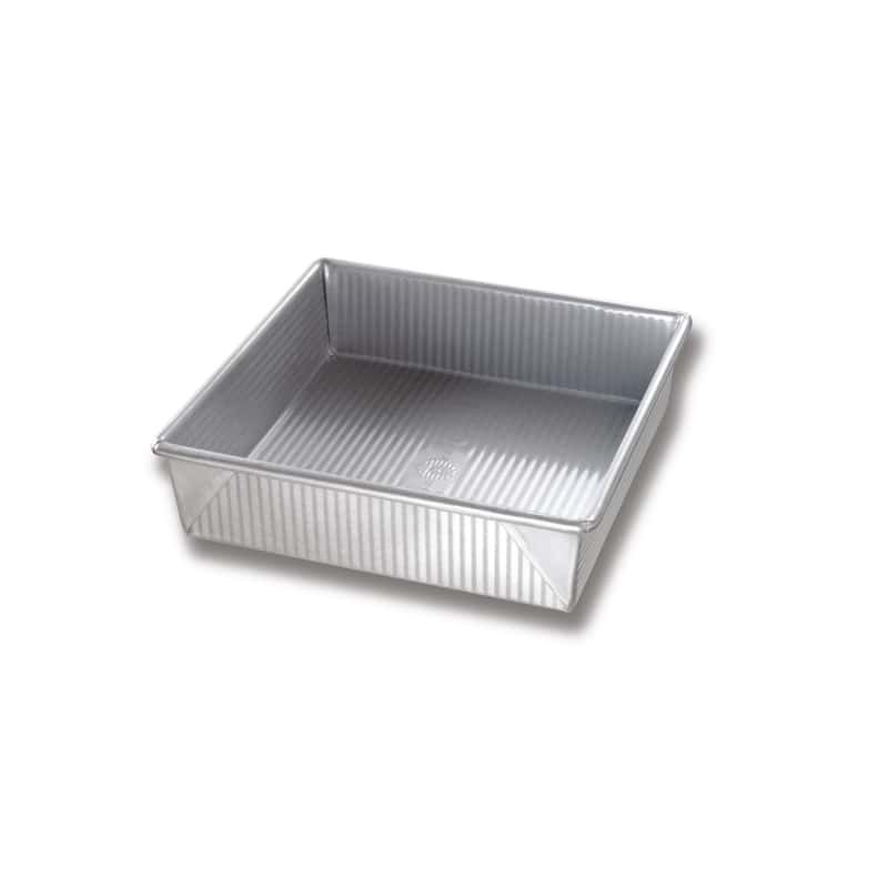 USA Pan 9.5 in. W X 9-1/2 in. L Cake Pan Silver 1 pk