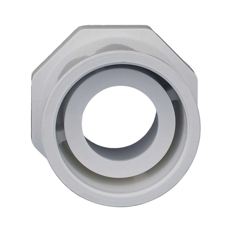 Charlotte Pipe Schedule 40 1-1/2 in. Spigot X 3/4 in. D Slip PVC Reducing Bushing 1 pk