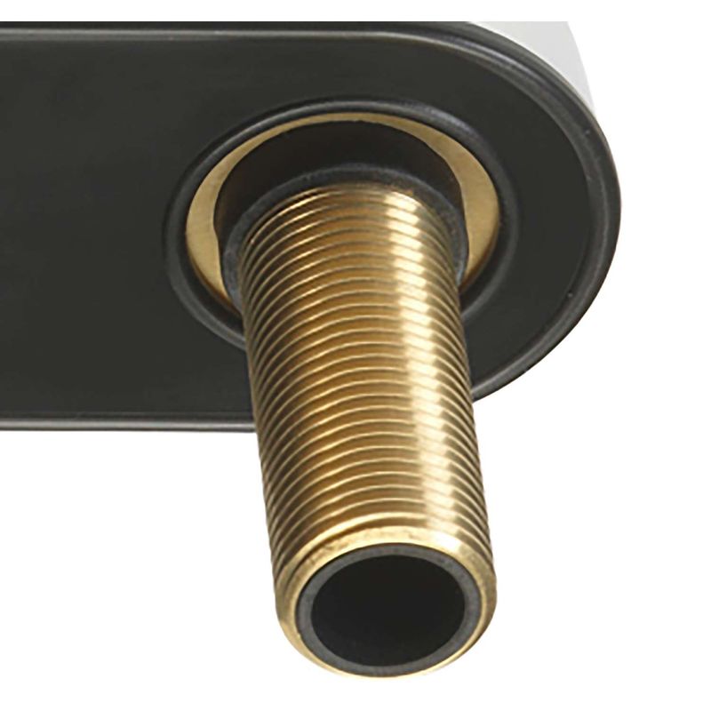 OakBrook Chrome Pacifica Two-Handle Bathroom Sink Faucet 4 in.