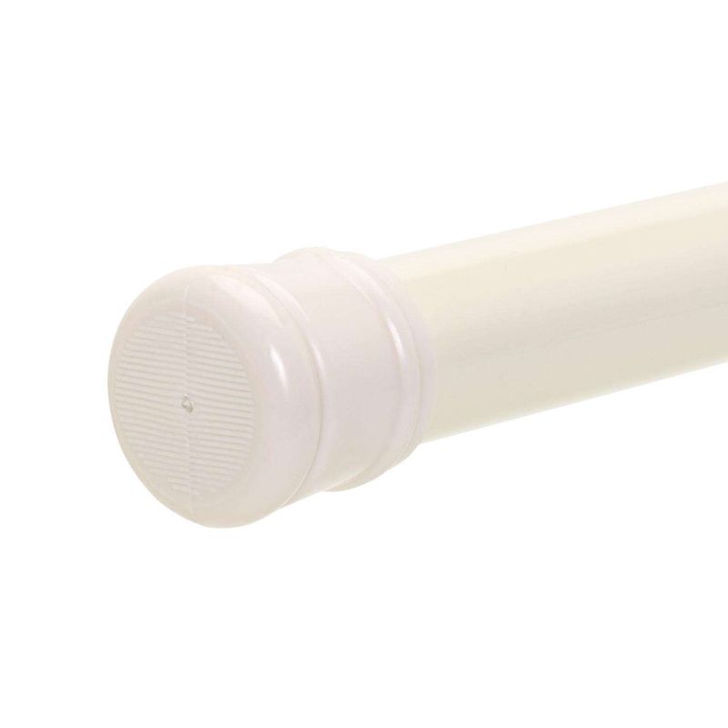 Zenna Home Shower Curtain Rod 72 in. L Bone Zenna Home Shower Curtain Rod 72 in. L Bone