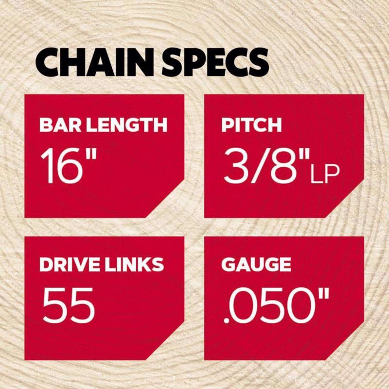 Oregon AdvanceCut S55 16 in. Chainsaw Chain 55 links