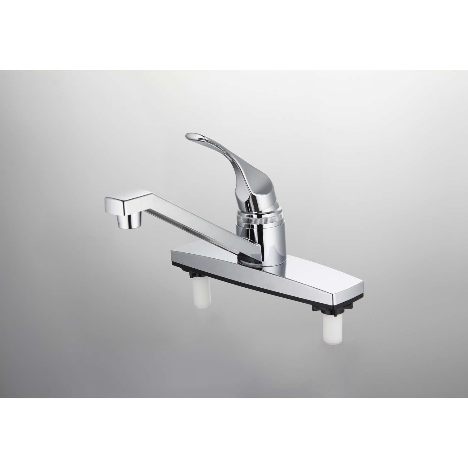 Home Plus One Handle Chrome Kitchen Faucet