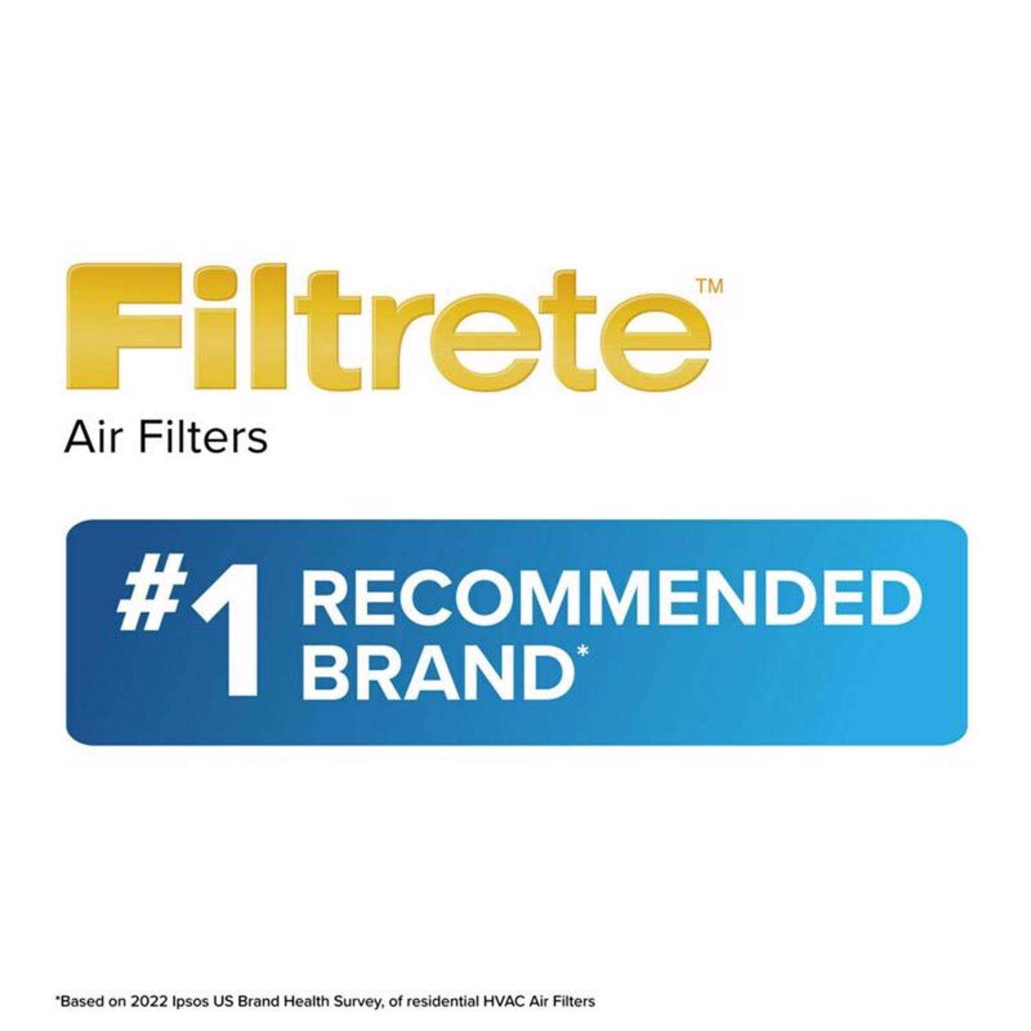 Filtrete Allergen Defense 20 in. W X 20 in. H X 1 in. D 1000 MPR Pleated Air Filter 1 pk