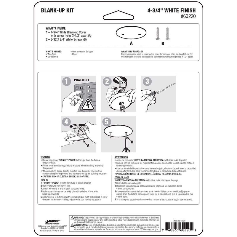 Jandorf Blank Up Kit