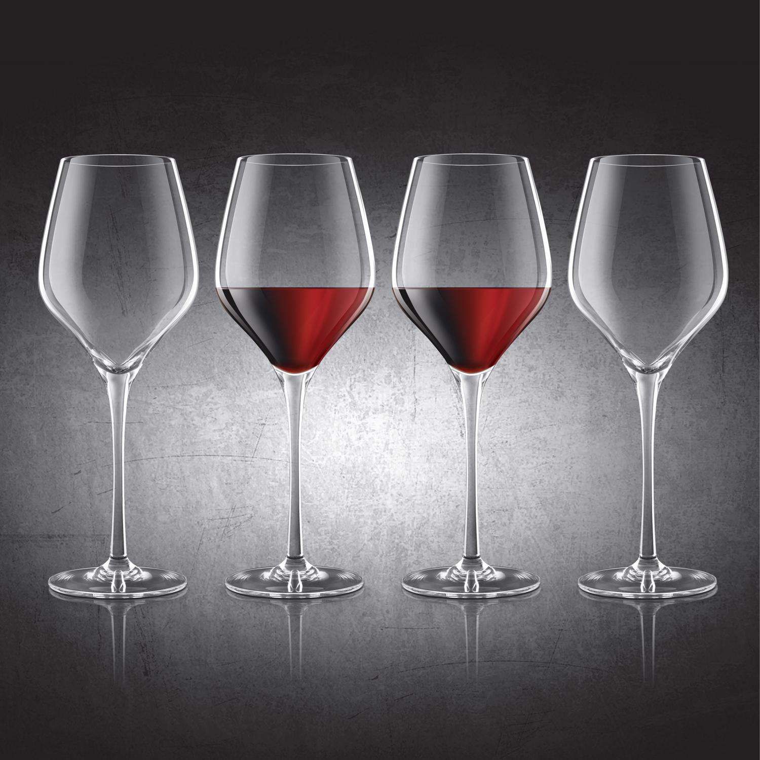 Final Touch 21 oz Clear Glass Wine Glass