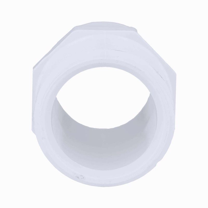Charlotte Pipe Schedule 40 1-1/4 in. MPT X 1-1/2 in. D Slip PVC Pipe Adapter 1 pk