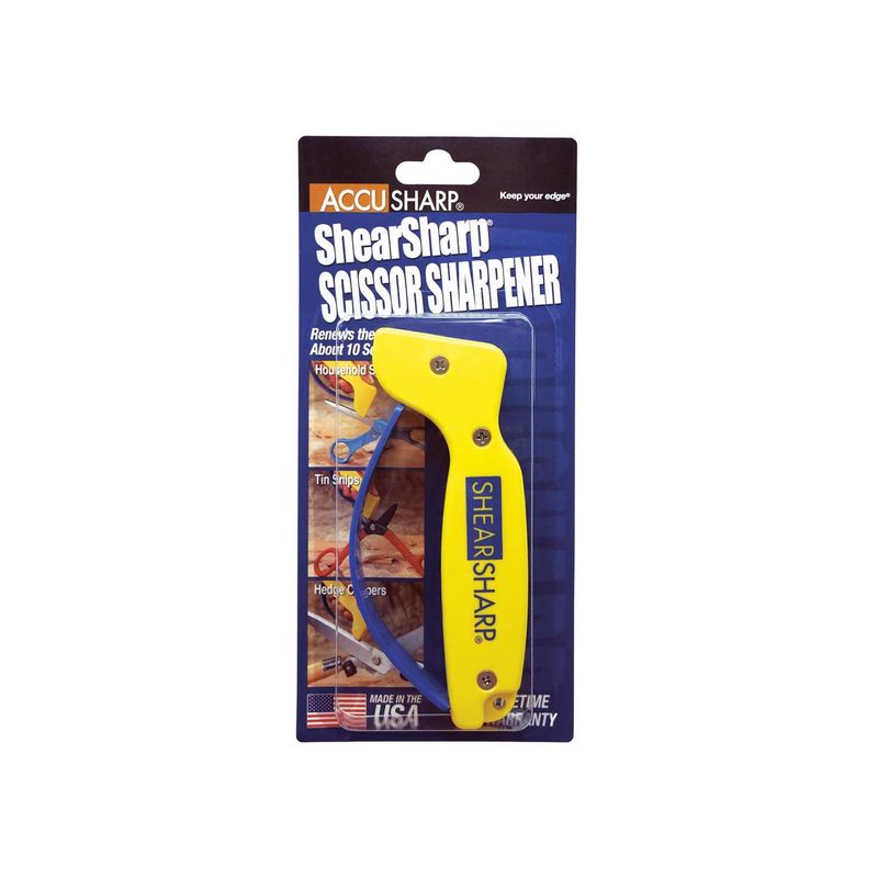 AccuSharp ShearSharp Gloss Tungsten Carbide 1 stage Scissor Sharpener