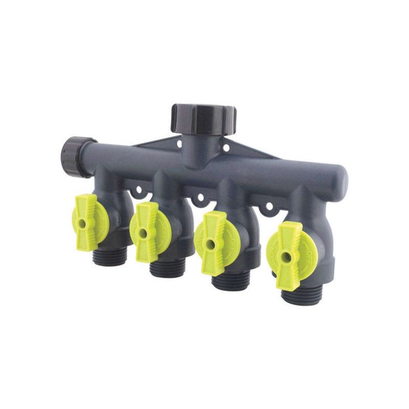 Ace Plastic Threaded Male Garden Hose Manifold Ace Plastic Threaded Male Garden Hose Manifold