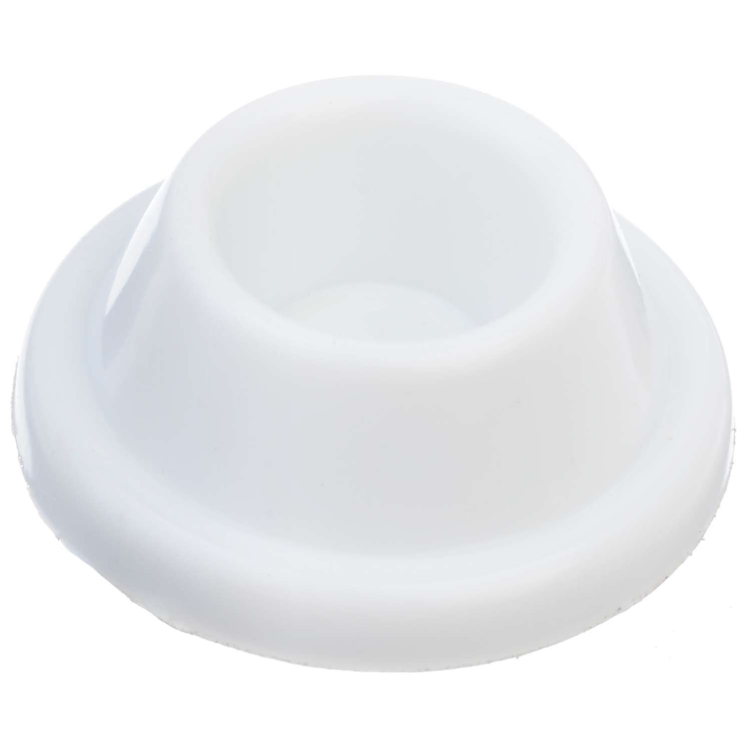 Ace 1-7/8 in. W Plastic White Wall Door Stop Mounts to door and wall 0 in.
