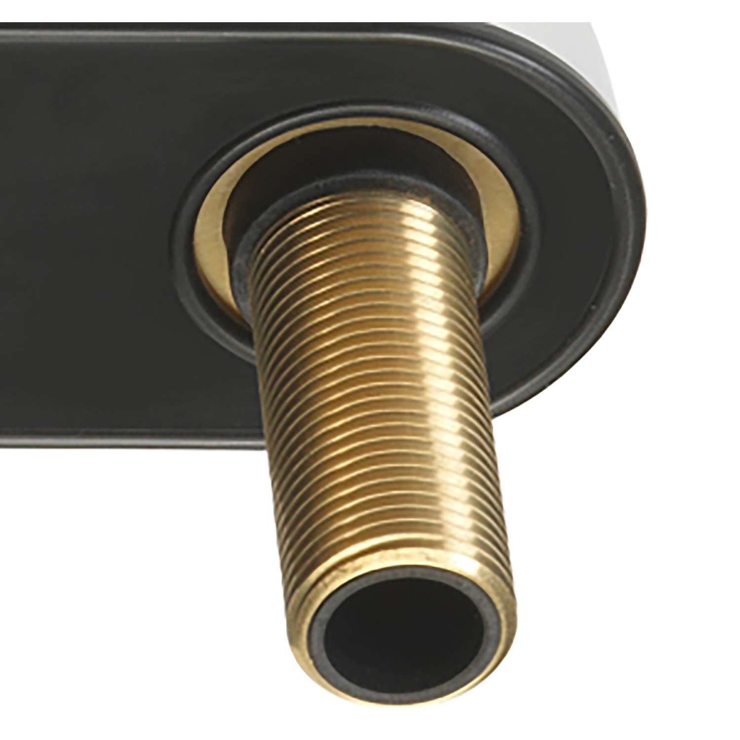OakBrook Brushed Nickel Modern Pop-up Bathroom Sink Faucet 4 in.