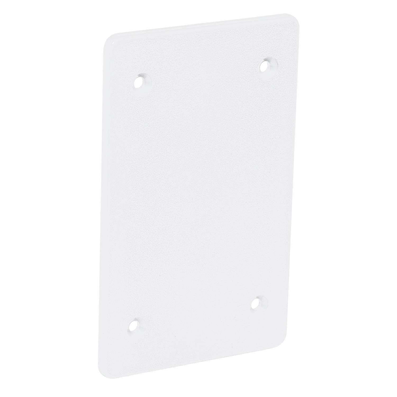 Sigma Engineered Solutions Rectangle Plastic 1 gang 4.63 in. H X 2.87 in. W Flat Box Cover