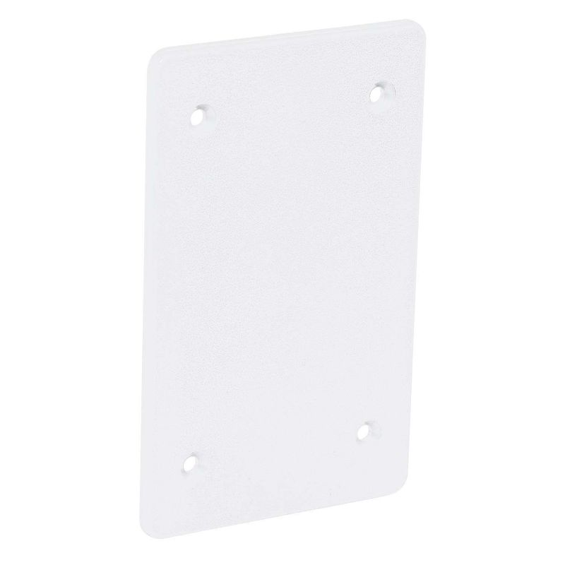 Sigma Engineered Solutions Rectangle Plastic 1 gang 4.63 in. H X 2.87 in. W Flat Box Cover