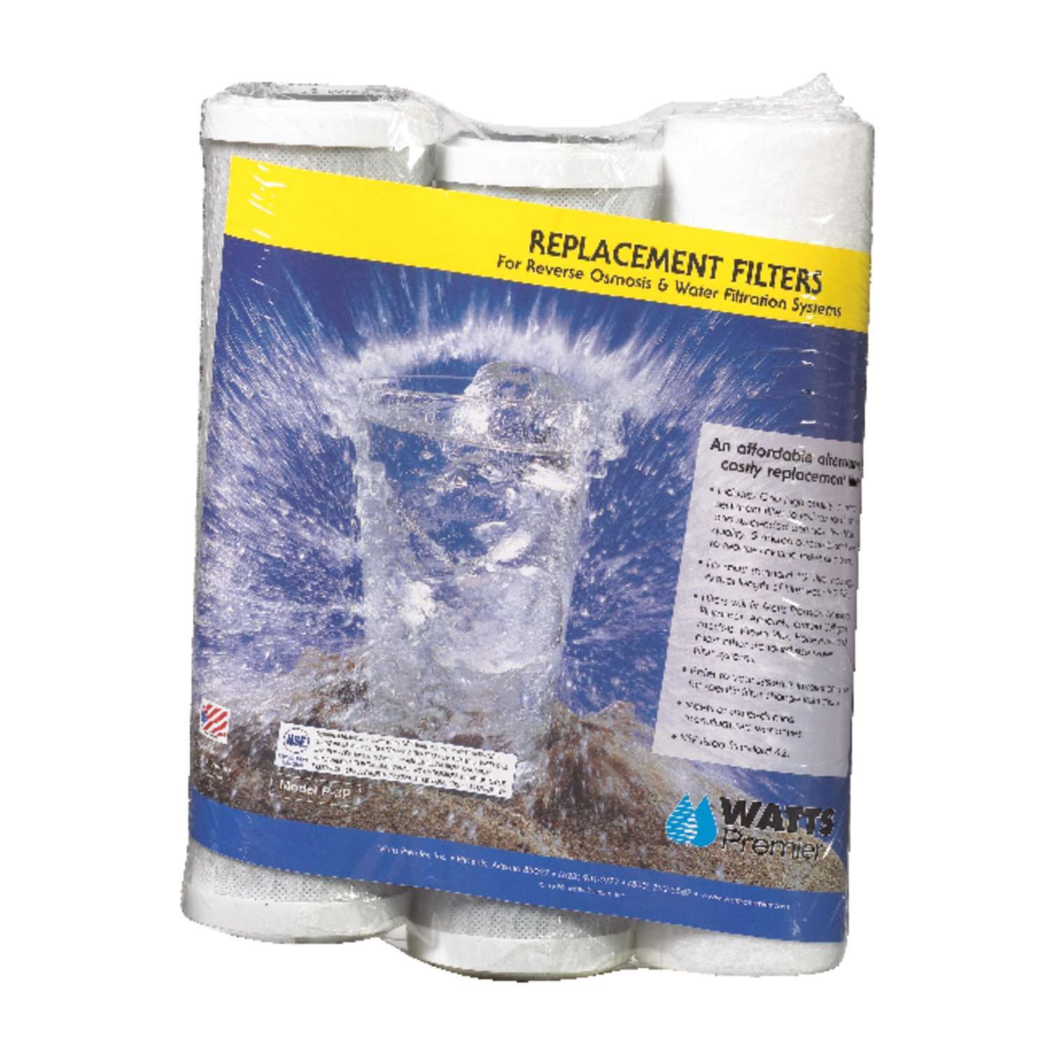 Watts Premier Under Sink Replacement Water Filter