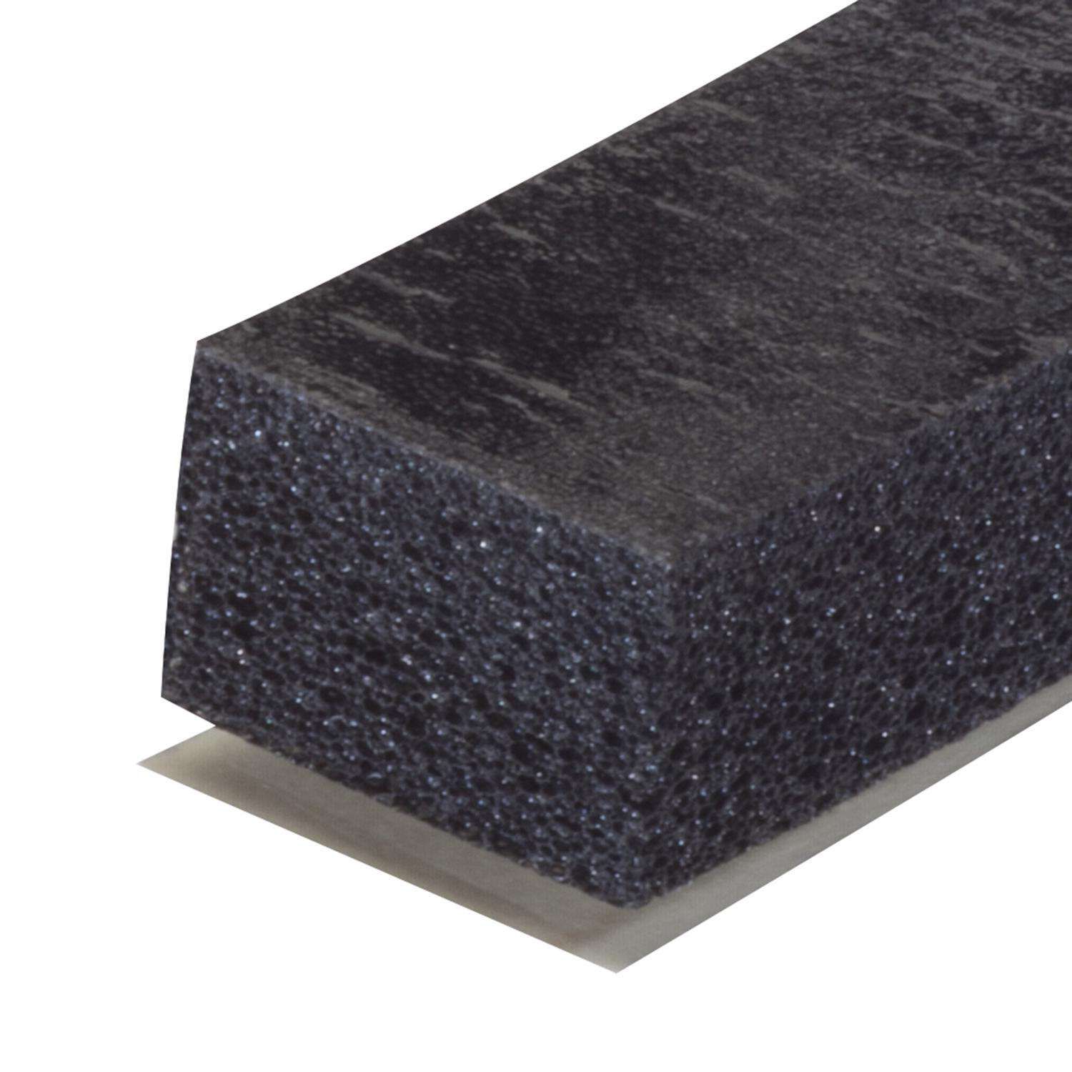 M-D Building Products Black Rubber Weather Stripping Tape For Doors and Windows 10 ft. L X 0.38 in.