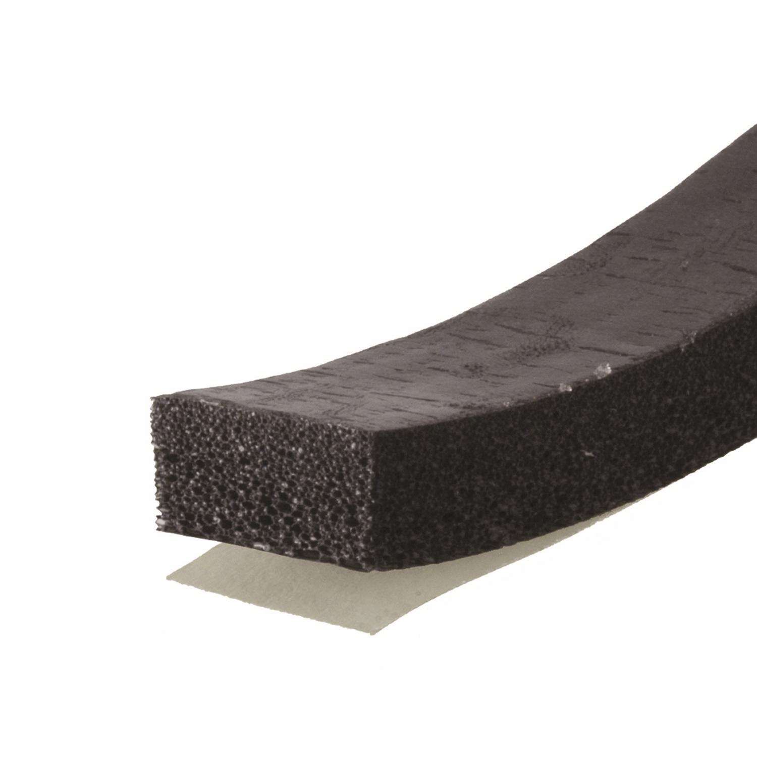M-D Building Products Black Rubber Weather Stripping Tape For Doors and Windows 10 ft. L X 0.25 in.