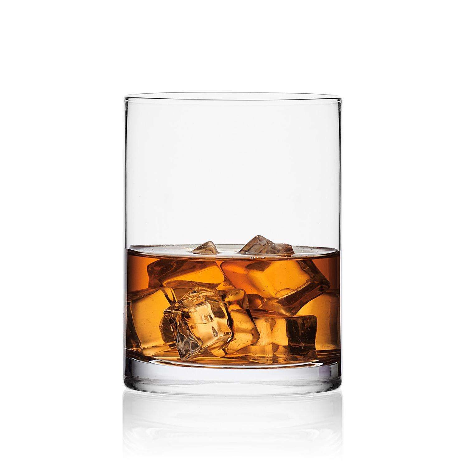 Mikasa Parker 17 oz Clear Crystal Old Fashion Glass