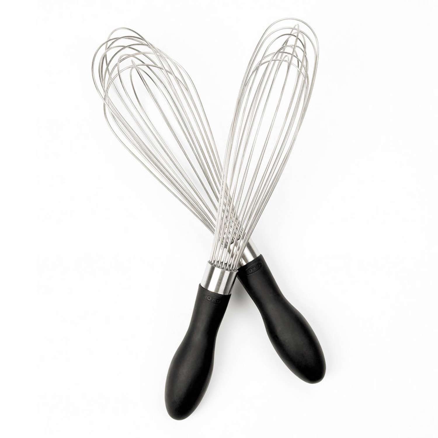 OXO Good Grips Silver/Black Stainless Steel Whisk