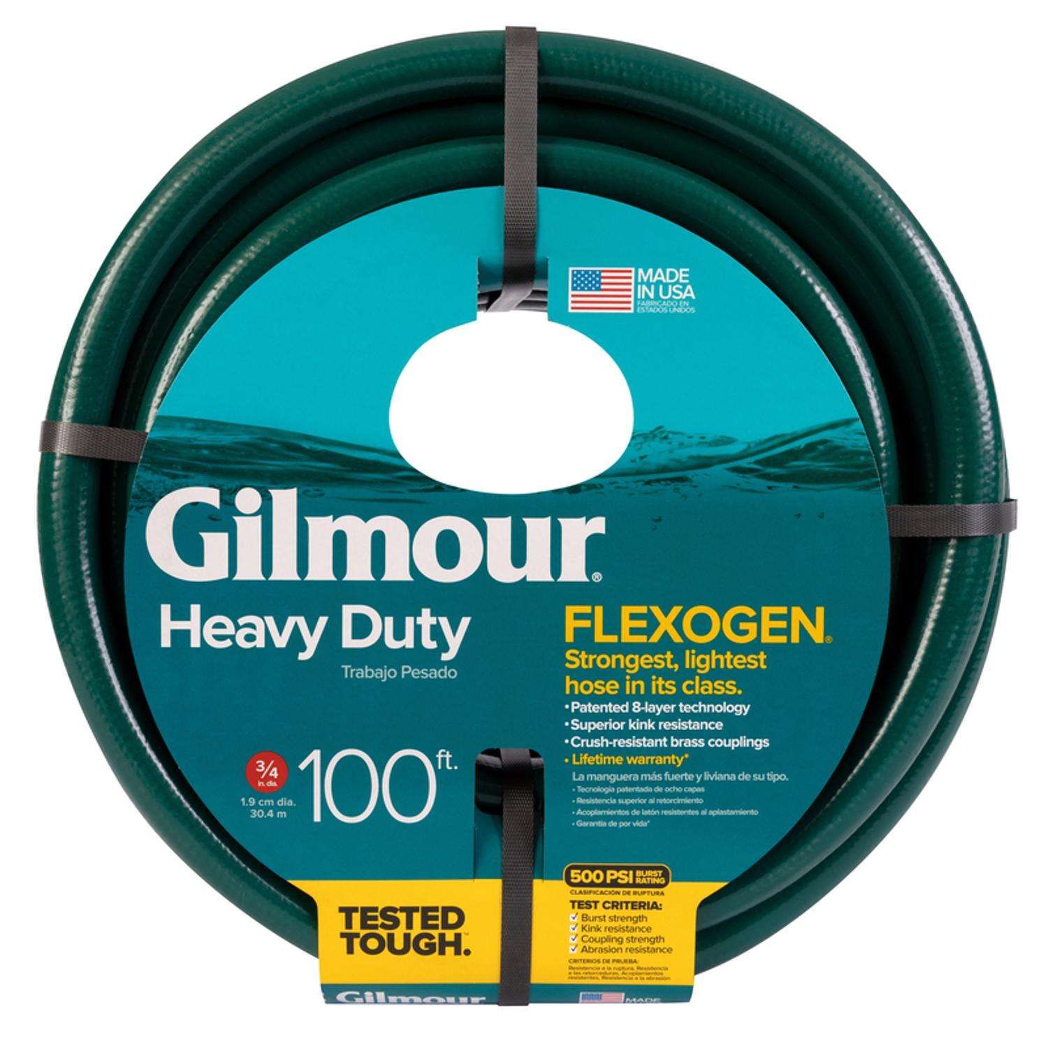 Gilmour Flexogen 3/4 in. D X 100 ft. L Heavy Duty Garden Hose