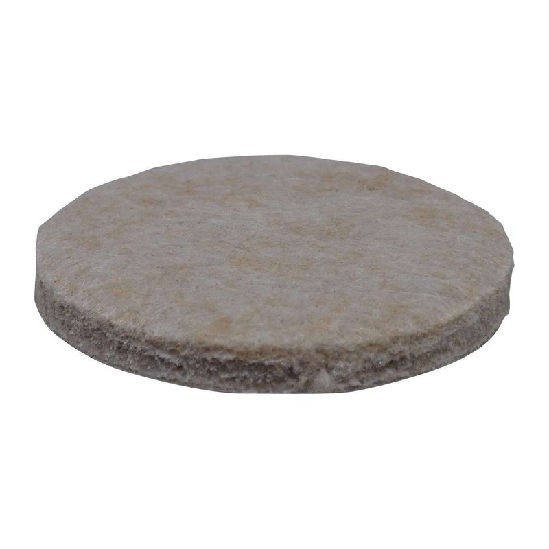 Ace Felt Self Adhesive Protective Pad Brown Round 1-1/2 in. W 24 pk