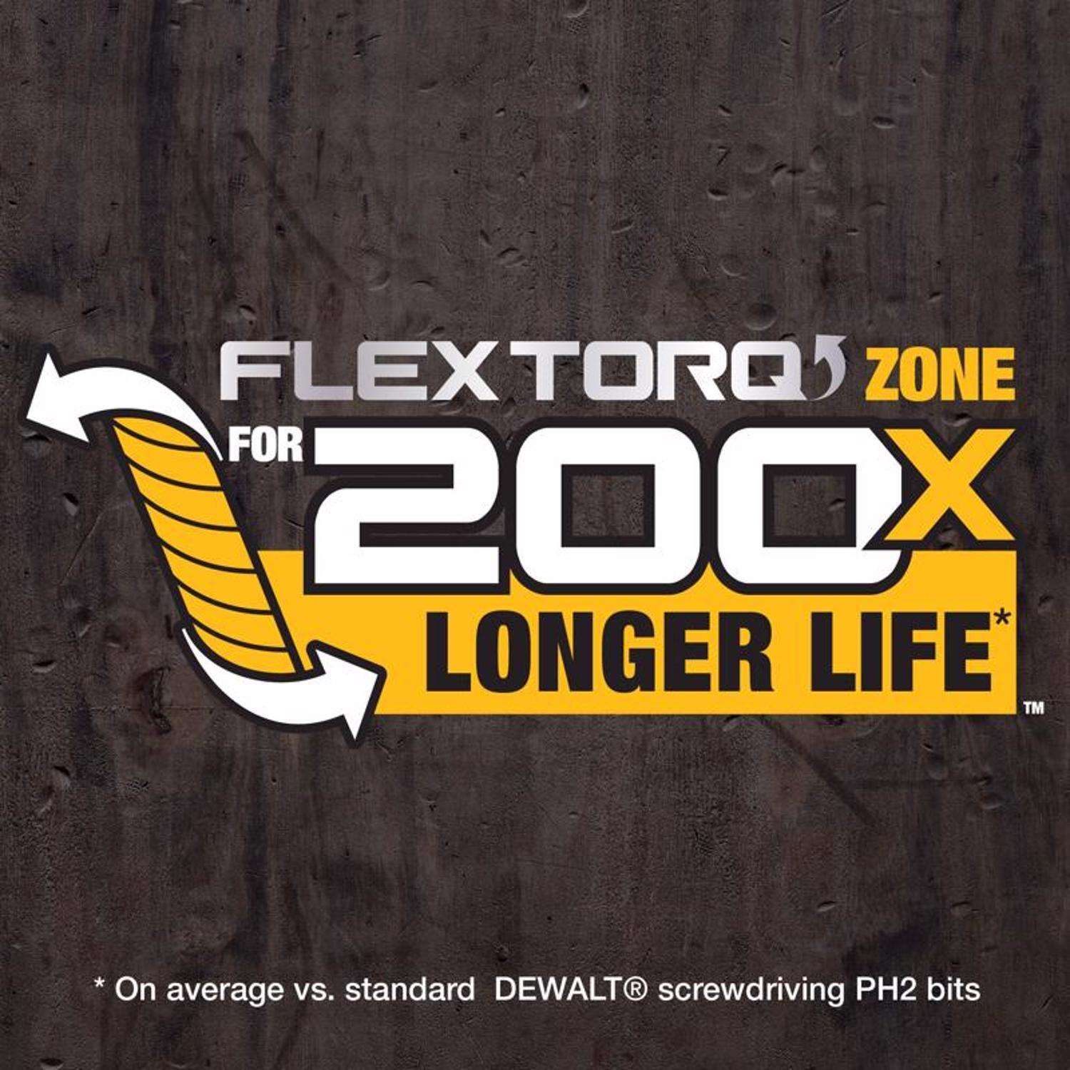 DeWalt FlexTorq Phillips #2 X 3-1/2 in. L Power Bit Steel 1 pc