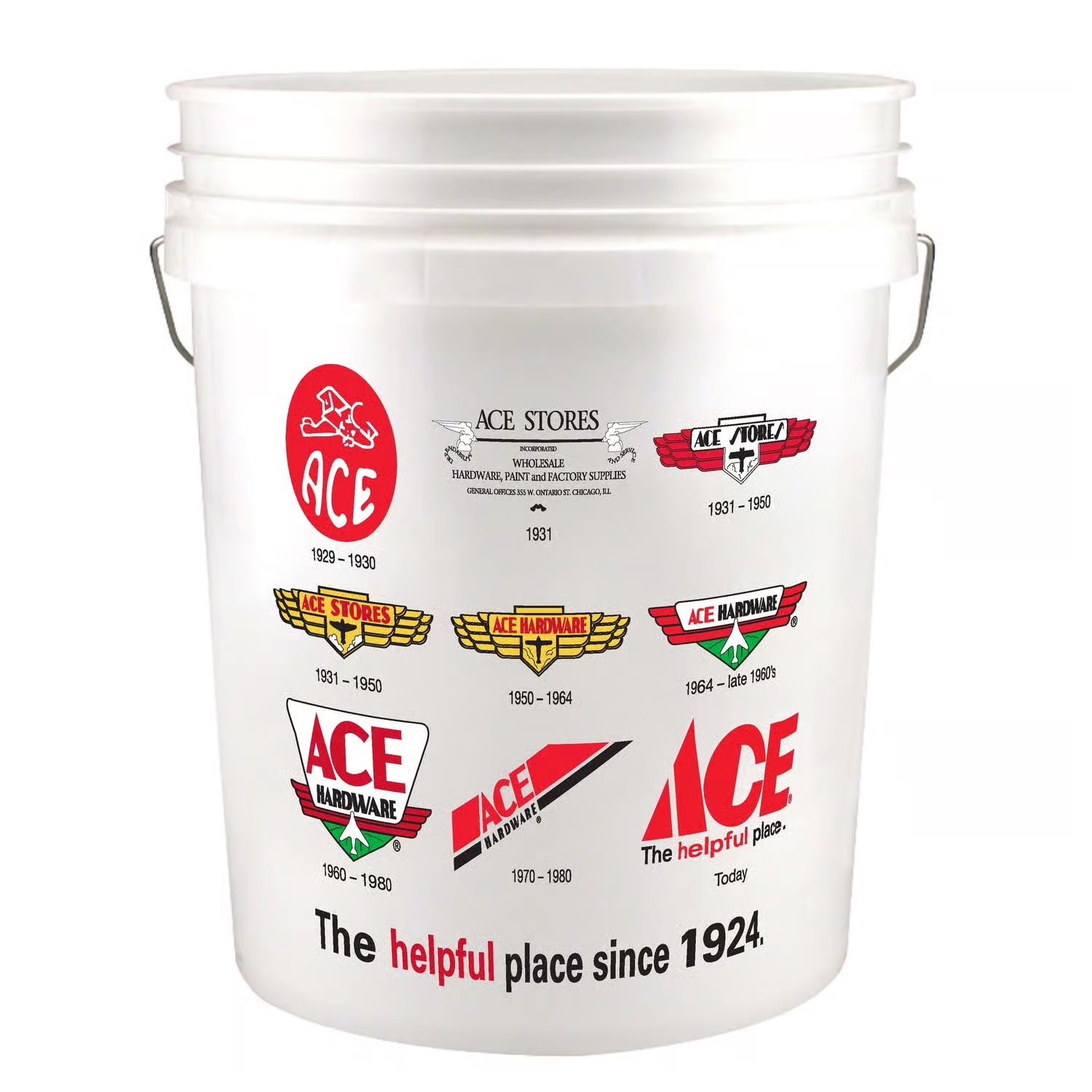 BUCKET RETRO LOGO 5GL