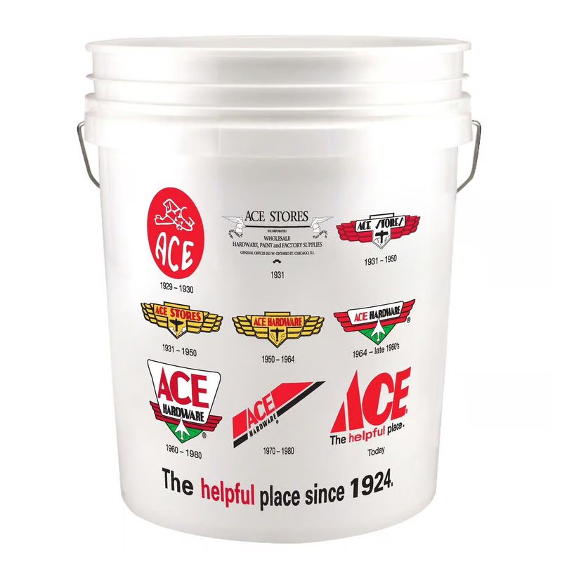 BUCKET RETRO LOGO 5GL