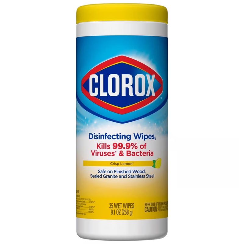 Clorox Lemon Scent Disinfecting Wipes 35 ct 1 pk Clorox Lemon Scent Disinfecting Wipes 35 ct 1 pk