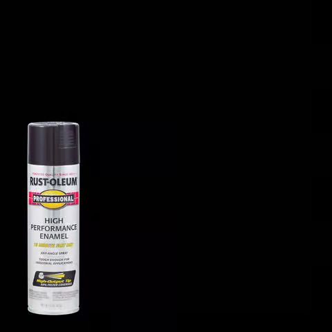 Rust-Oleum Professional Gloss Black Spray Paint 15 oz Rust-Oleum Professional Gloss Black Spray Paint 15 oz