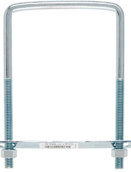 BOLT U SQ 3/8"X4"X6"