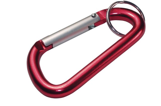 HILLMAN 1 in. D Aluminum Assorted Carabiner