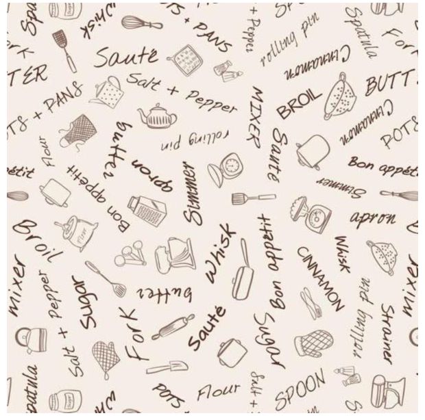 Con-Tact Creative Covering 9 ft. L X 18 in. W Bon Appetit Self-Adhesive Shelf Liner