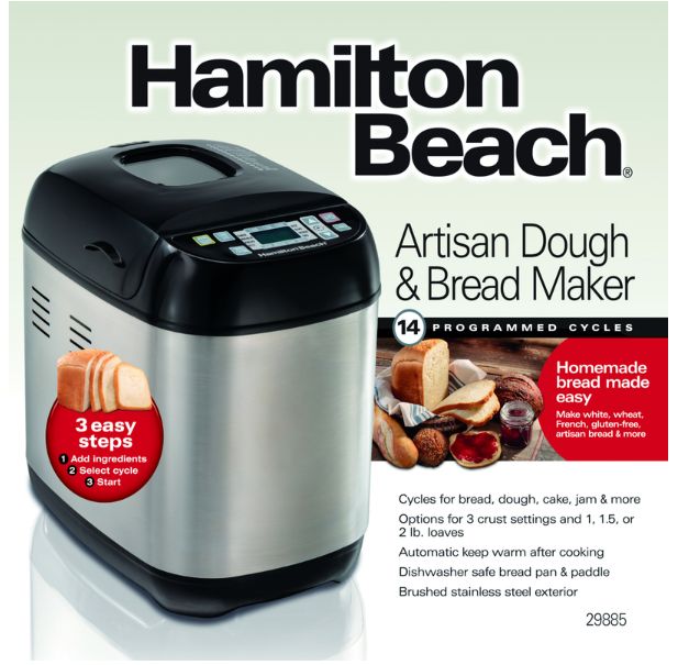 DOUGH AND BREAD MAKER