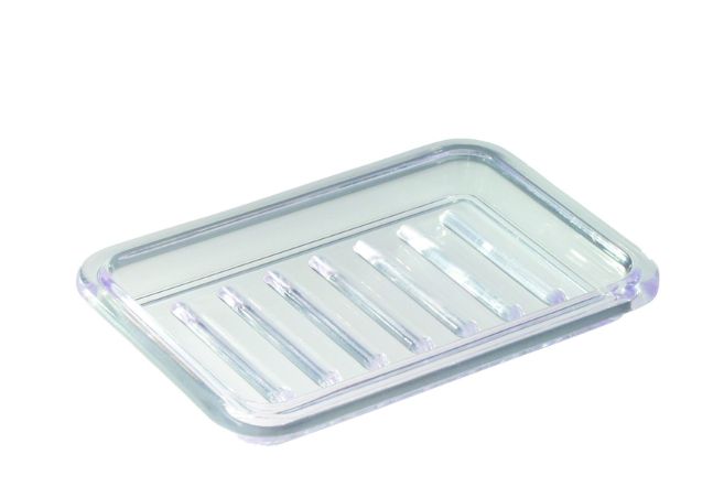 InterDesign Royal Clear Plastic Soap Dish