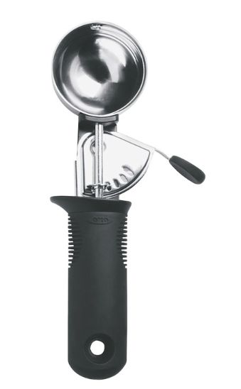OXO Good Grips Black Stainless Steel Ice Cream Scoop OXO Good Grips Black Stainless Steel Ice Cream Scoop