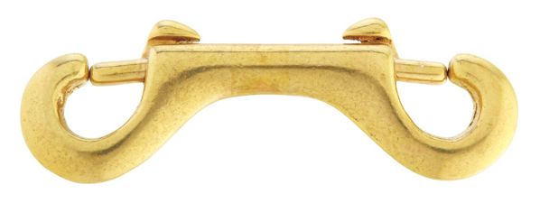 Campbell 5/16 in. D X 3-13/32 in. L Polished Bronze Double Ended Bolt Snap 60 lb