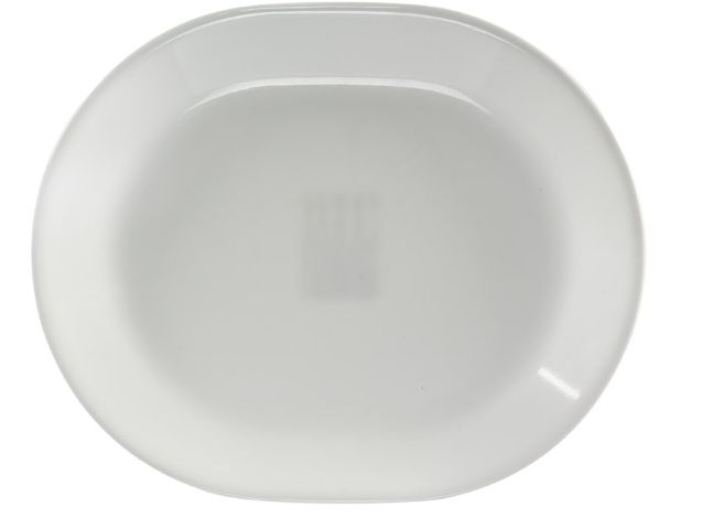 PLATTER 12-1/2" WHITE