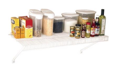 Rubbermaid 36 in. H X 16 in. W X 36 in. L Steel Mesh Shelf Rubbermaid 36 in. H X 16 in. W X 36 in. L Steel Mesh Shelf