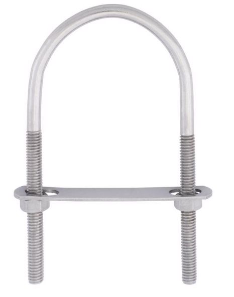 BOLT U 5/16"X2.5"X5.2 SS