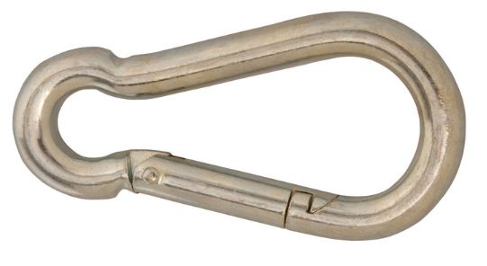 SPRING SNAP LINK 1/2"ZN